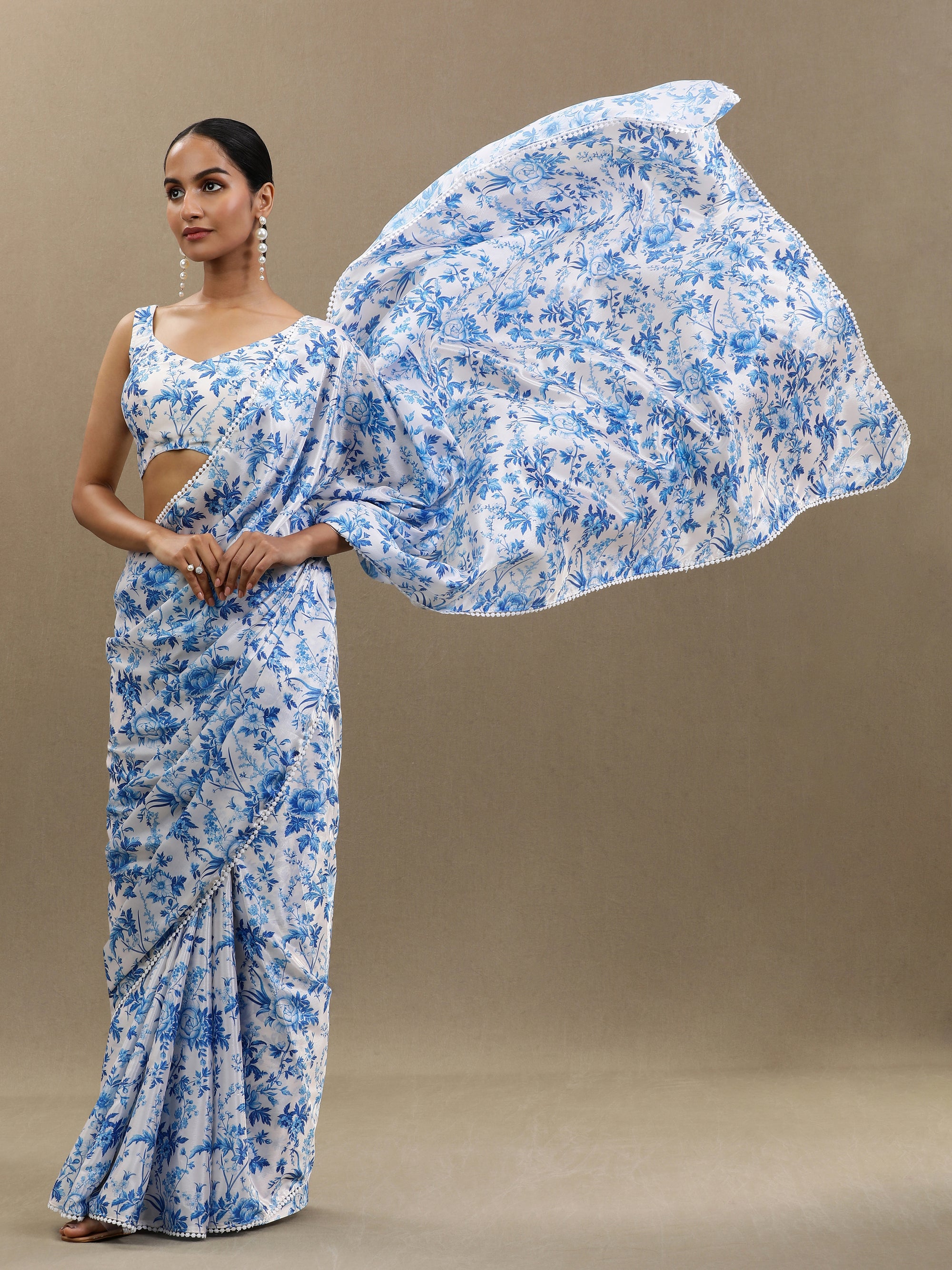 Periwinkle - Cream Blue