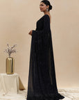 Rose Garden - Navy Blue