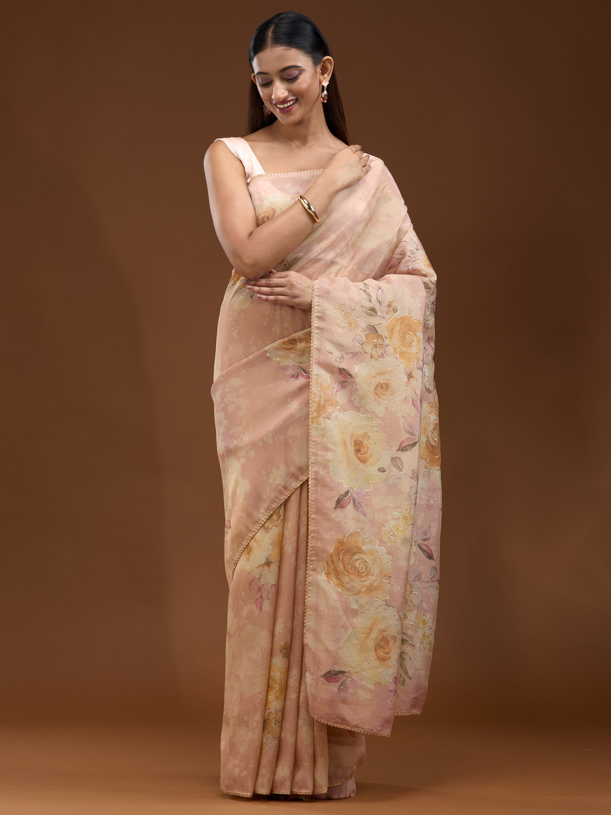 Rosy Whispers - Peach Gold