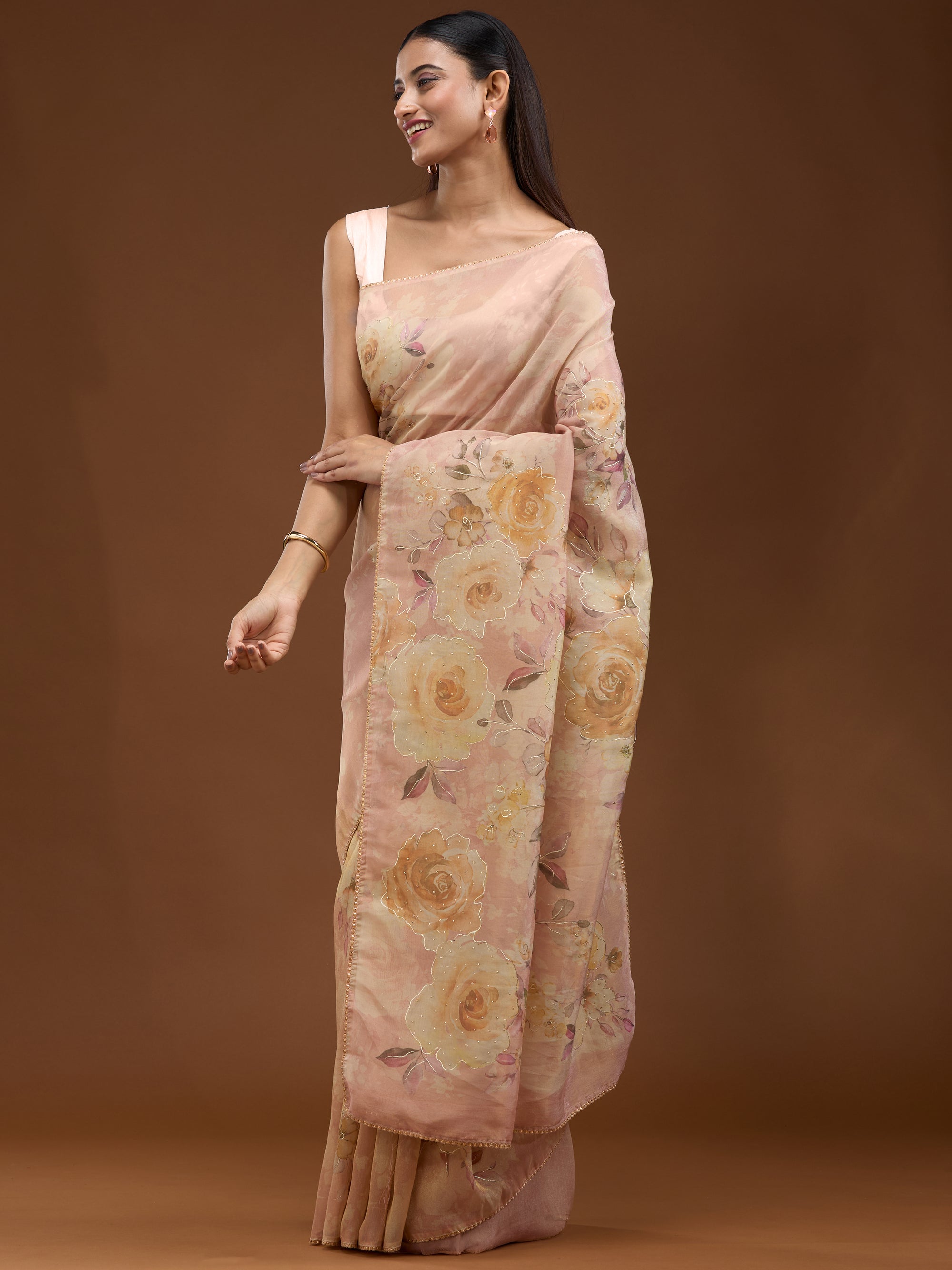 Rosy Whispers - Peach Gold