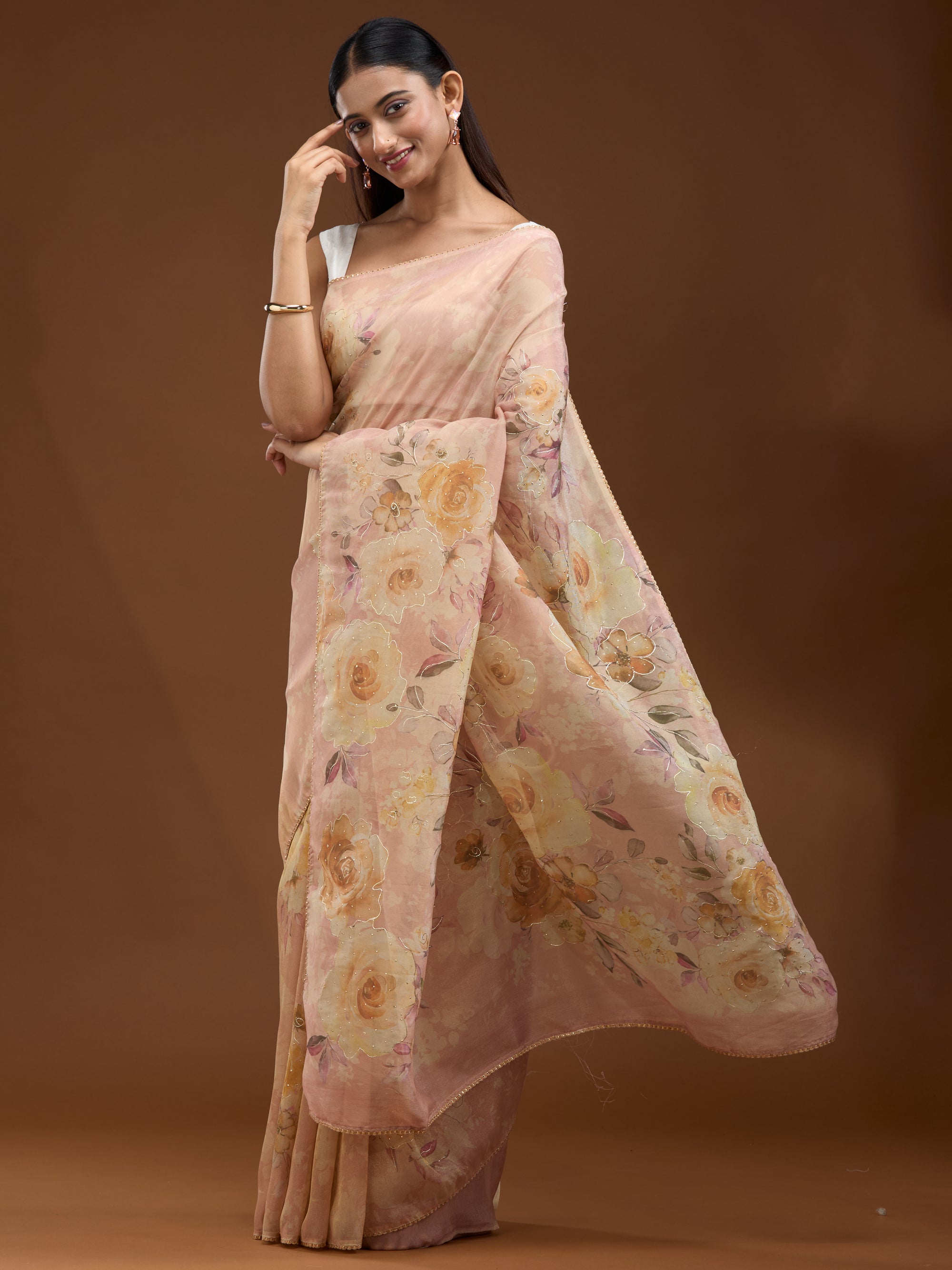 Rosy Whispers - Peach Gold