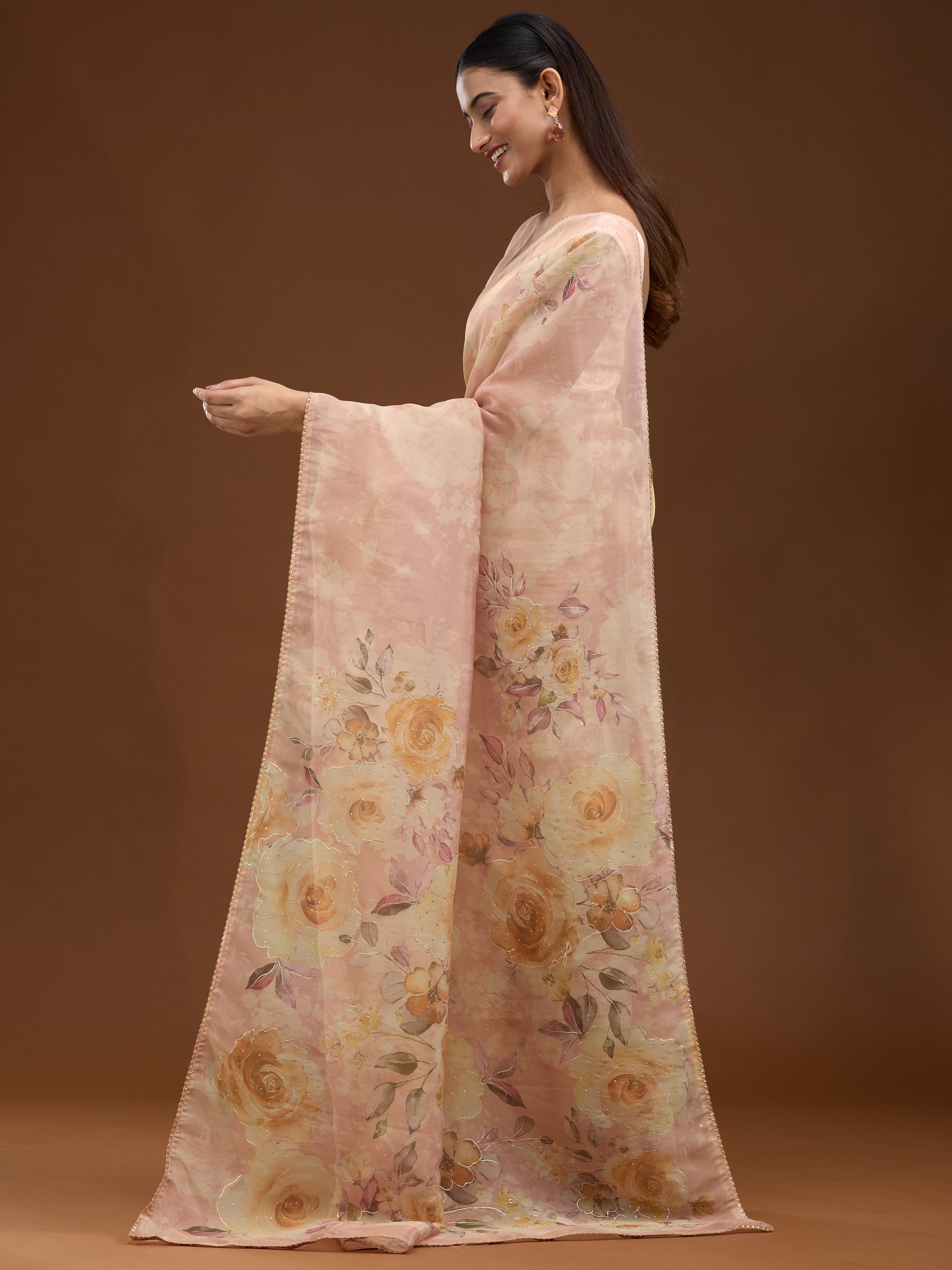 Rosy Whispers - Peach Gold