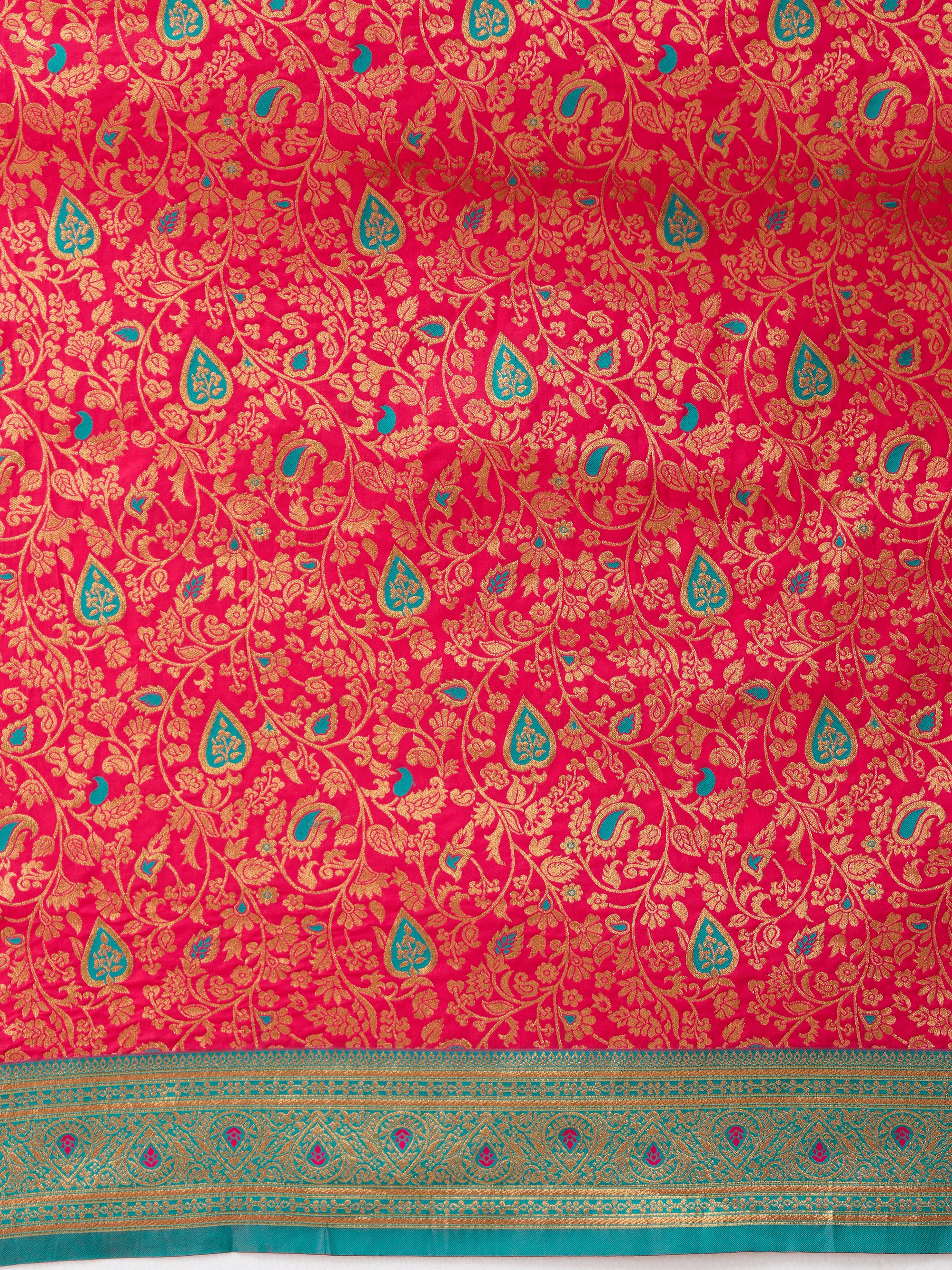 Sarika - Rani Pink &amp; Firozi