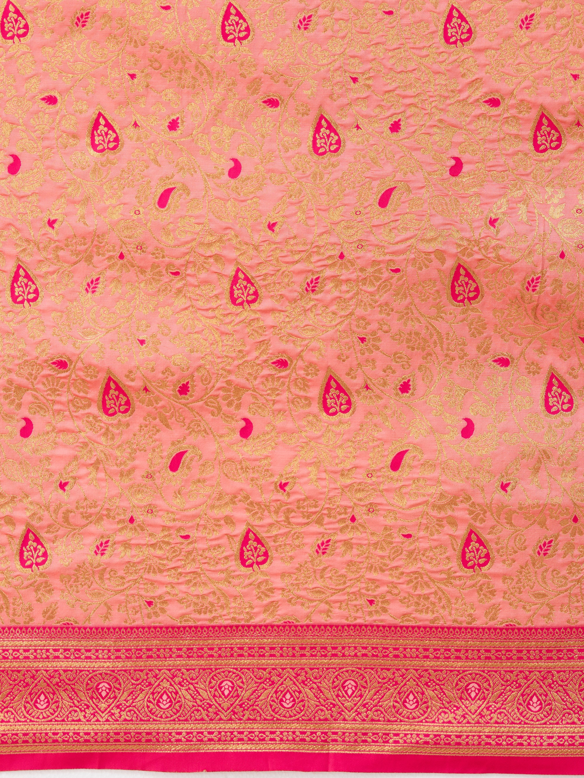 Sarika - Peach &amp; Rani Pink