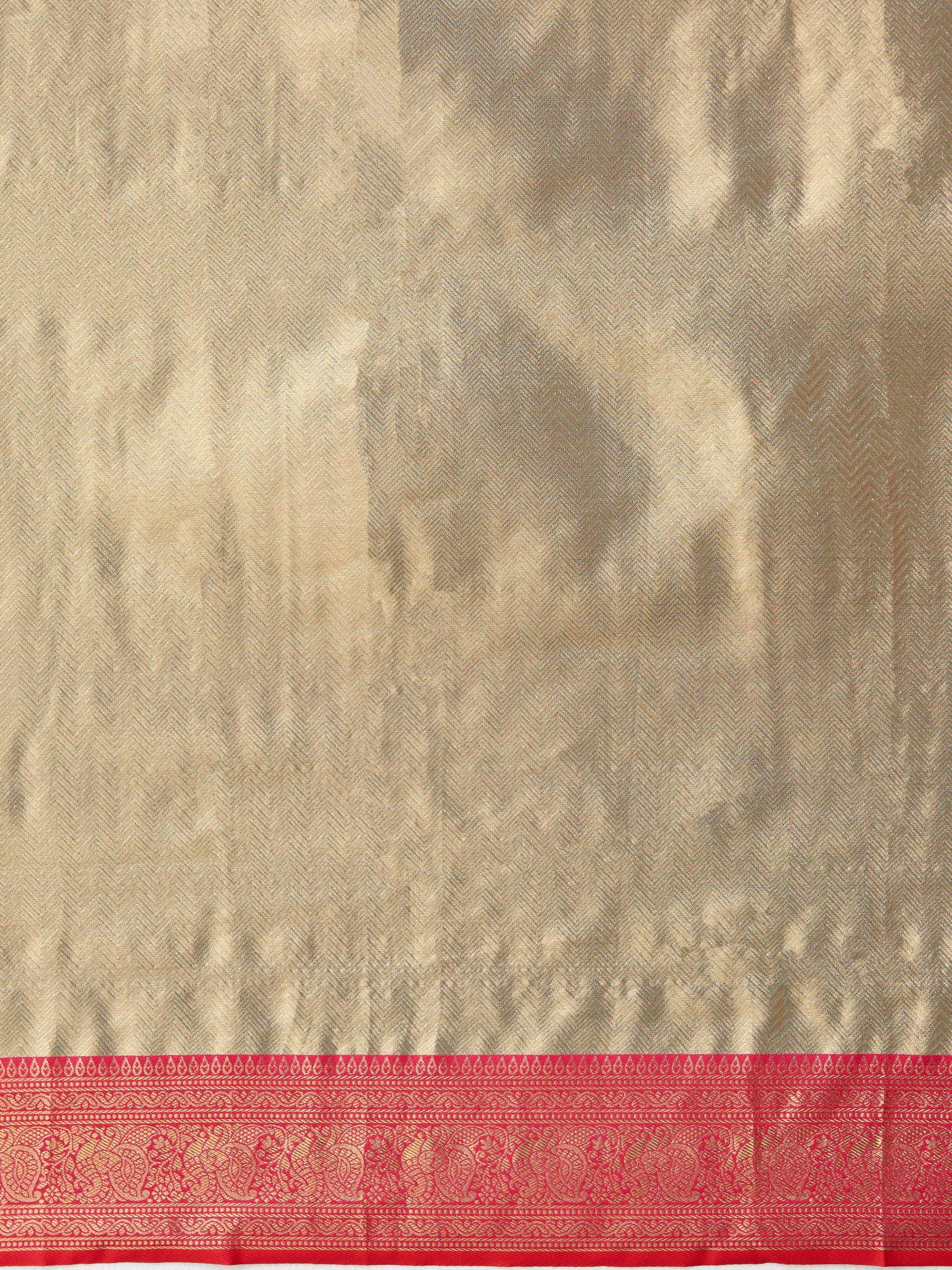 Rukmini - Pista Green &amp; Red