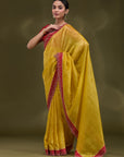 Gayatri - Yellow & Maroon