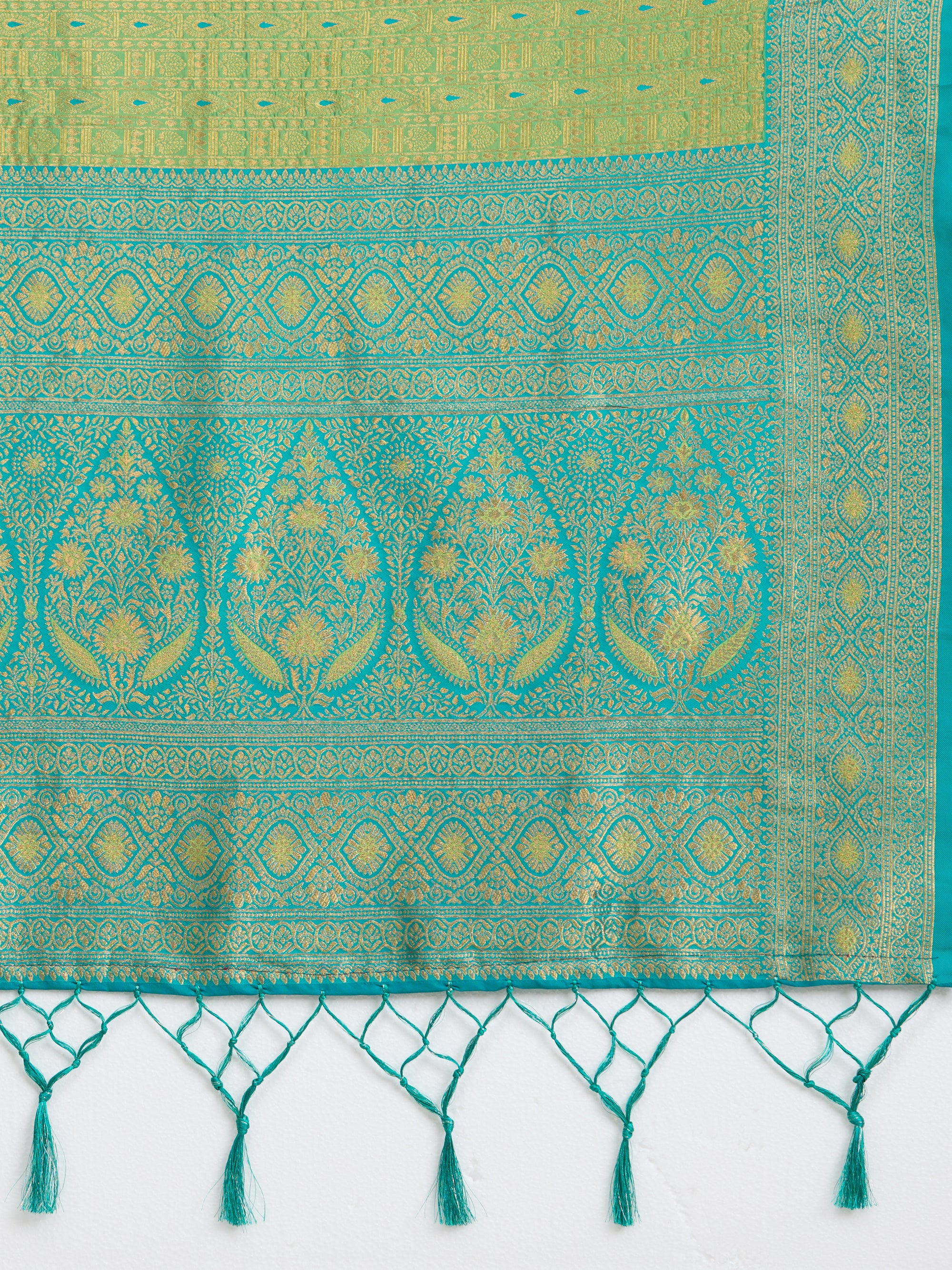 Mridula - Green &amp; Firozi