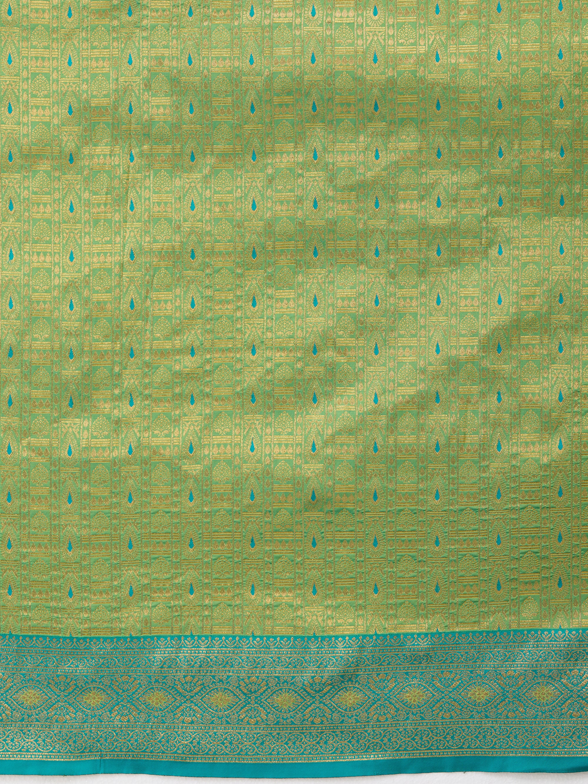 Mridula - Green &amp; Firozi