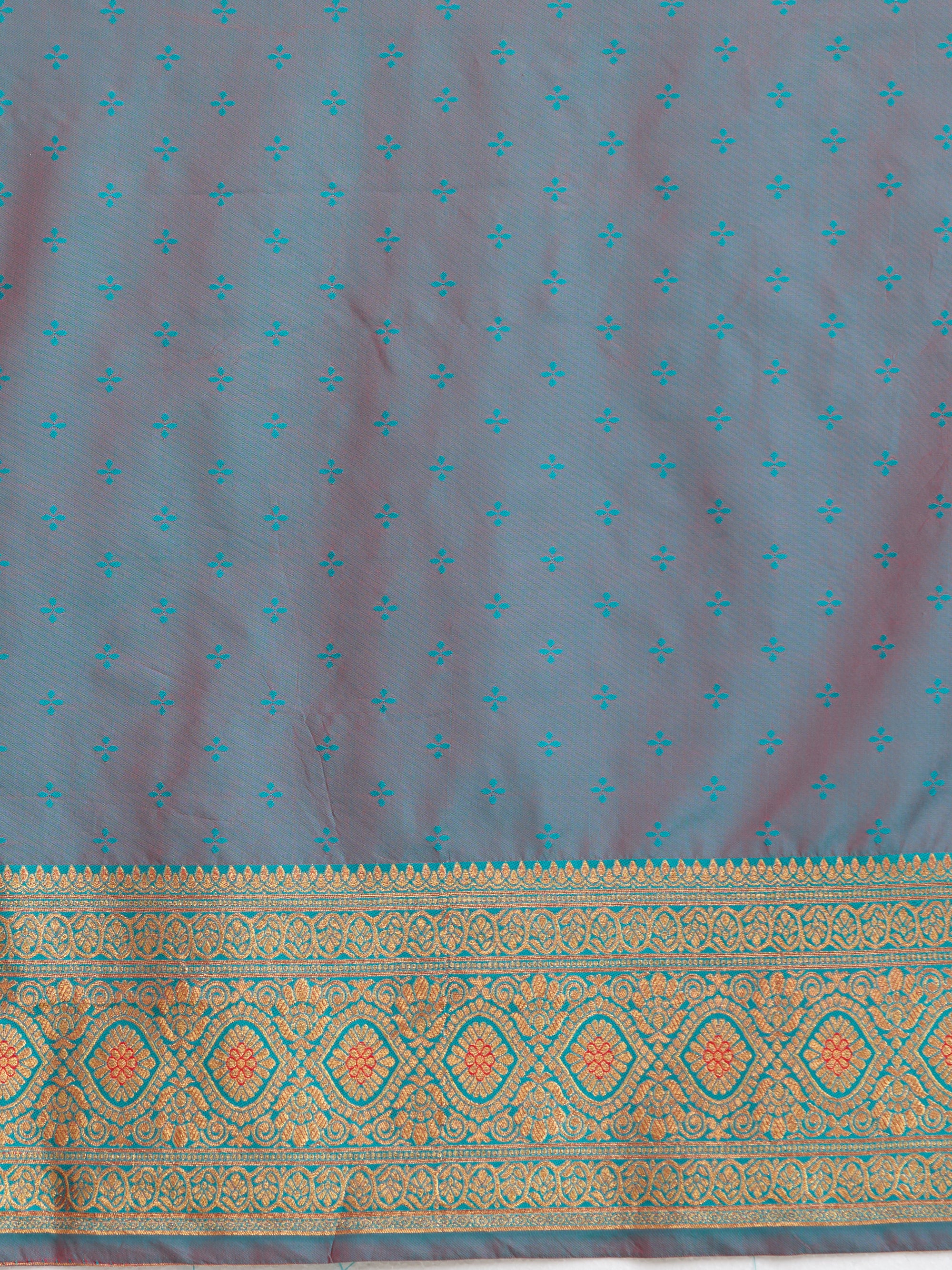 Mridula - Red &amp; Firozi