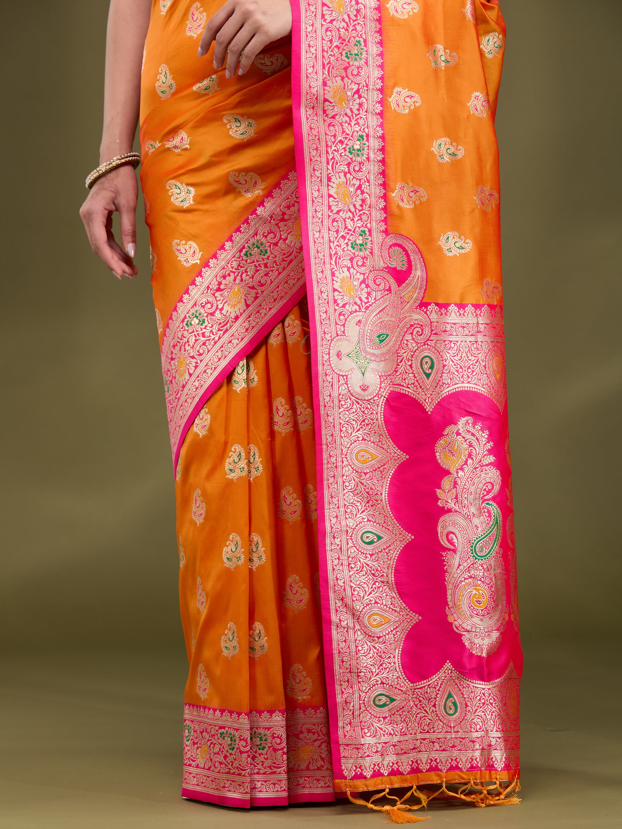 Lavanya - Orange Pink