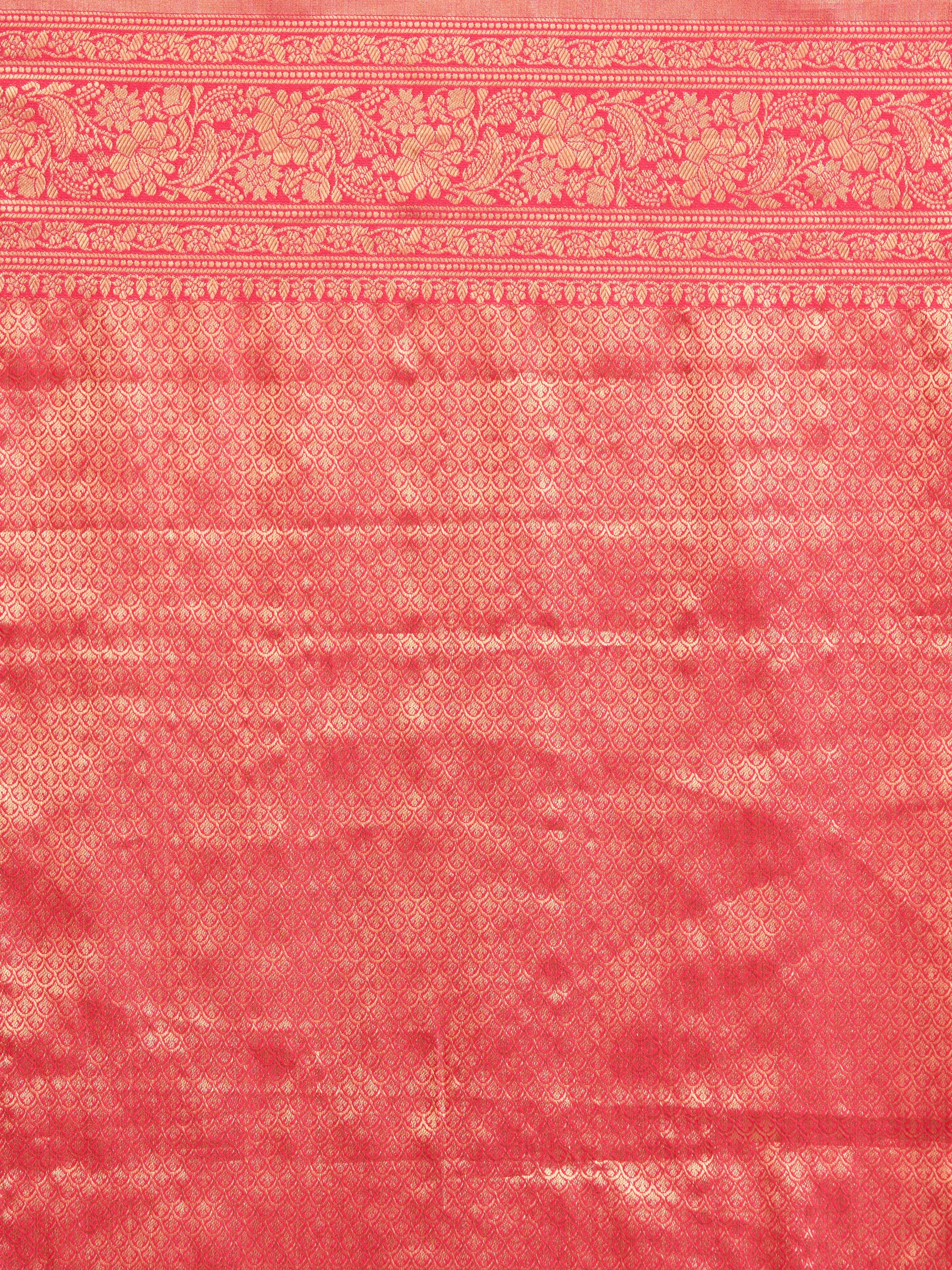 Pushpita - Gold &amp; Maroon