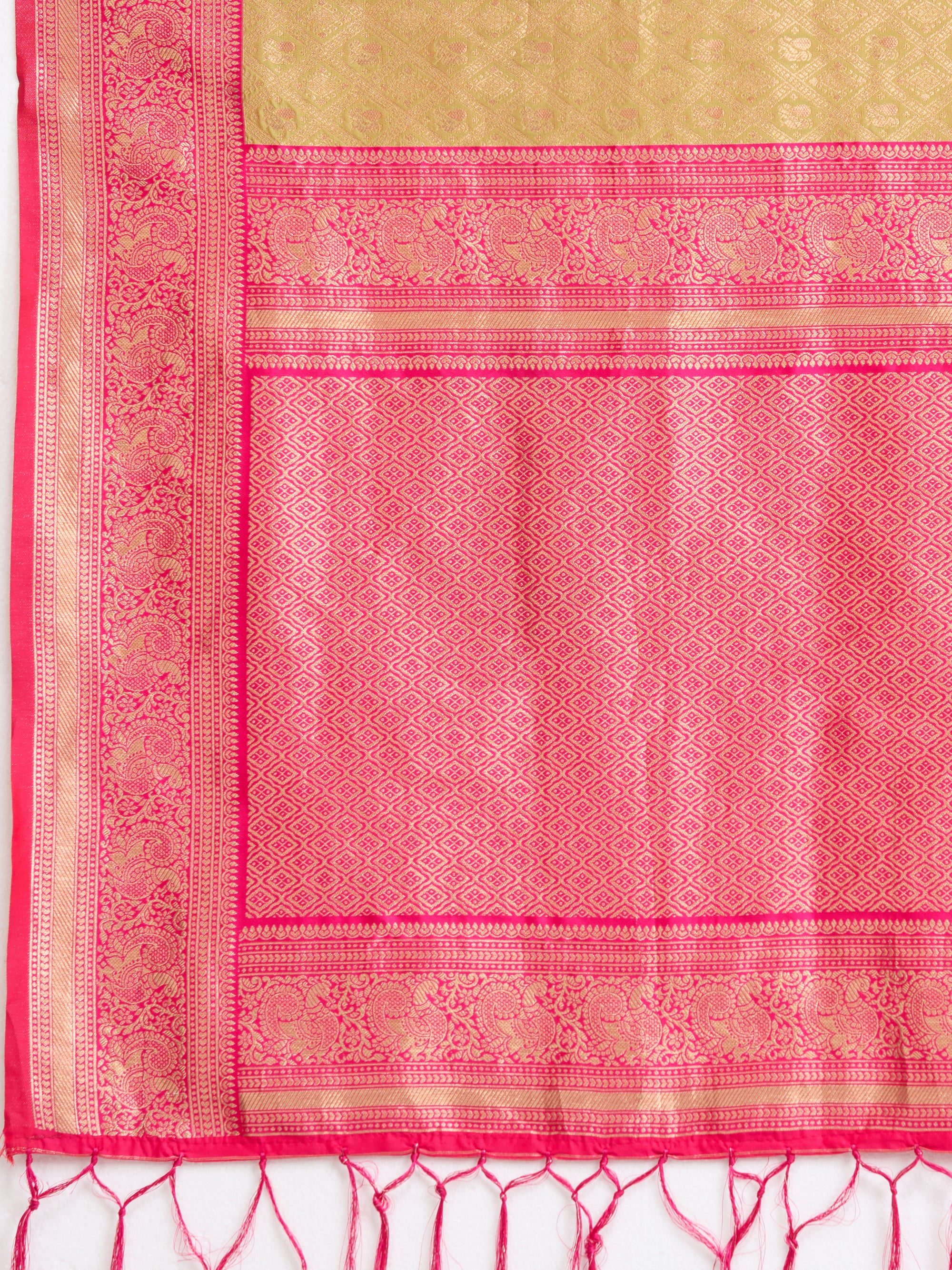 Harini - Mehendi Green &amp; Pink