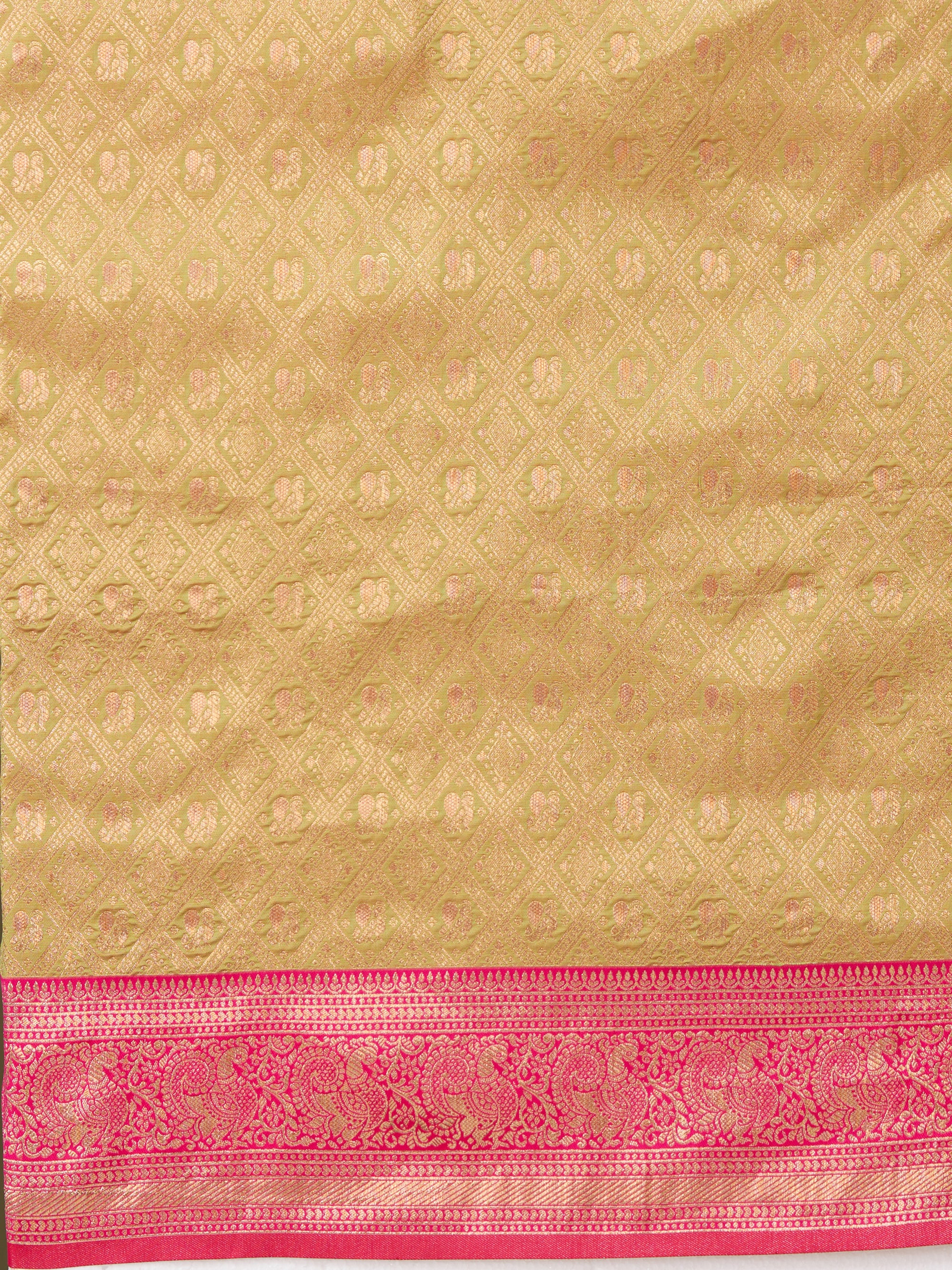 Harini - Mehendi Green &amp; Pink