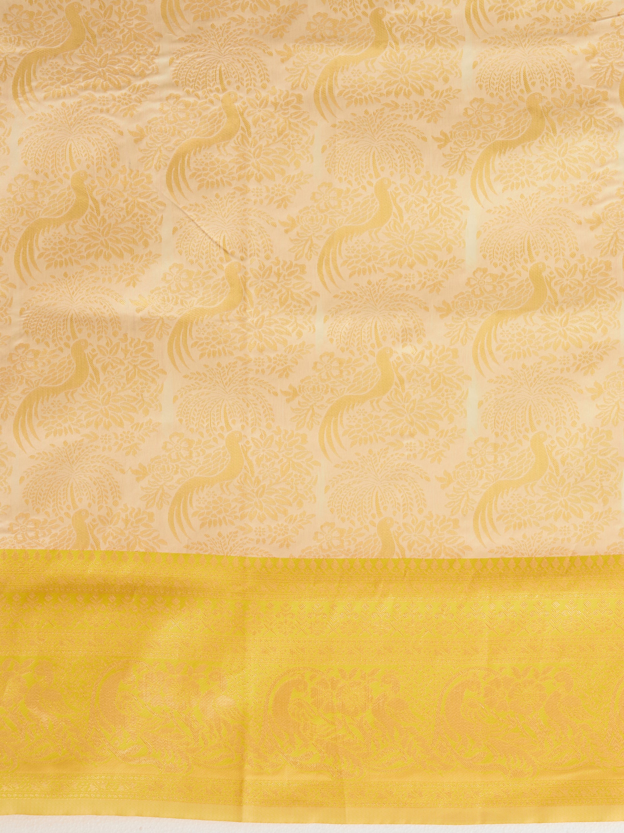 Manjari - Yellow &amp; Cream