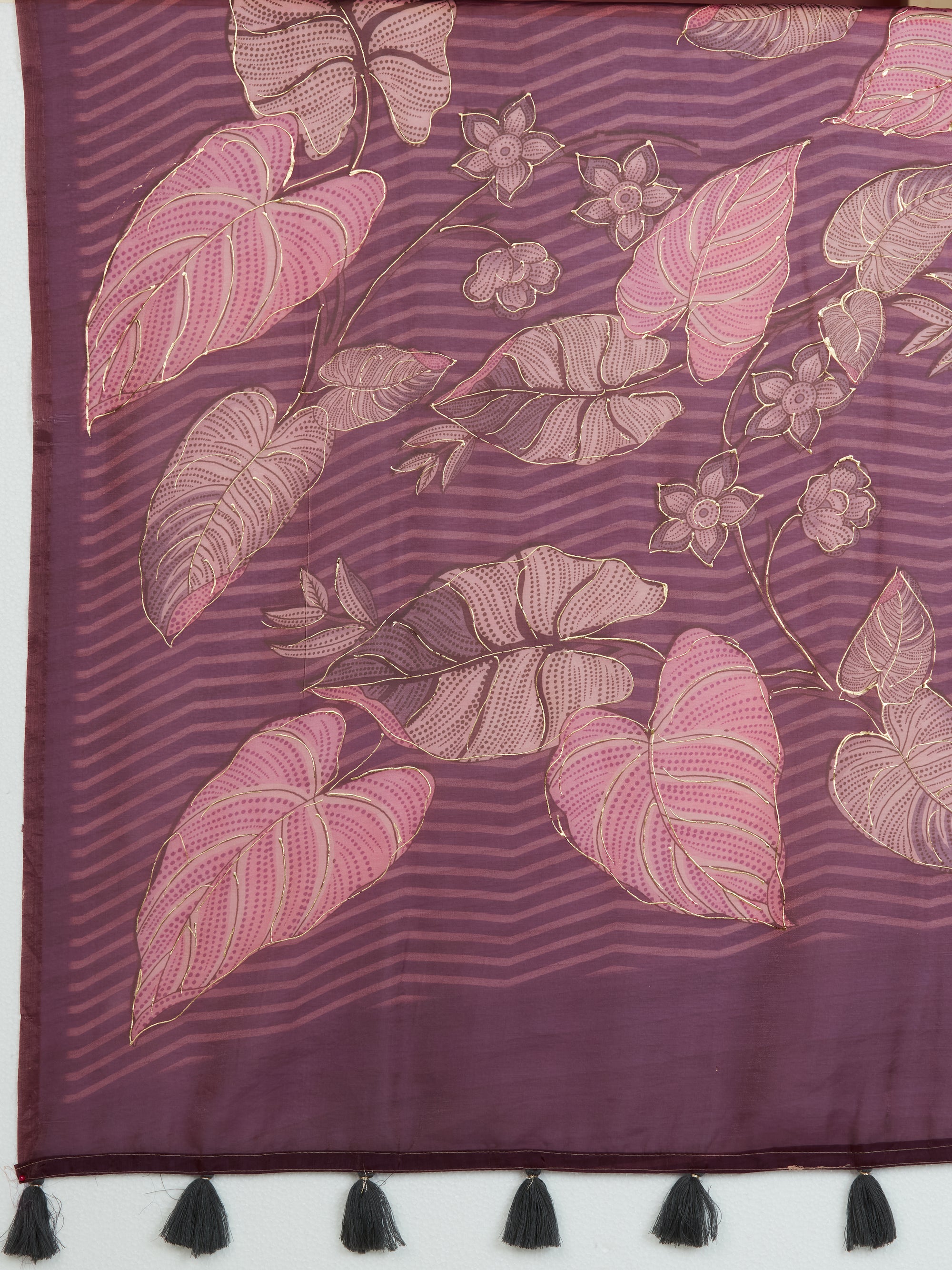 Unfurling Beauties - Mauve Gold