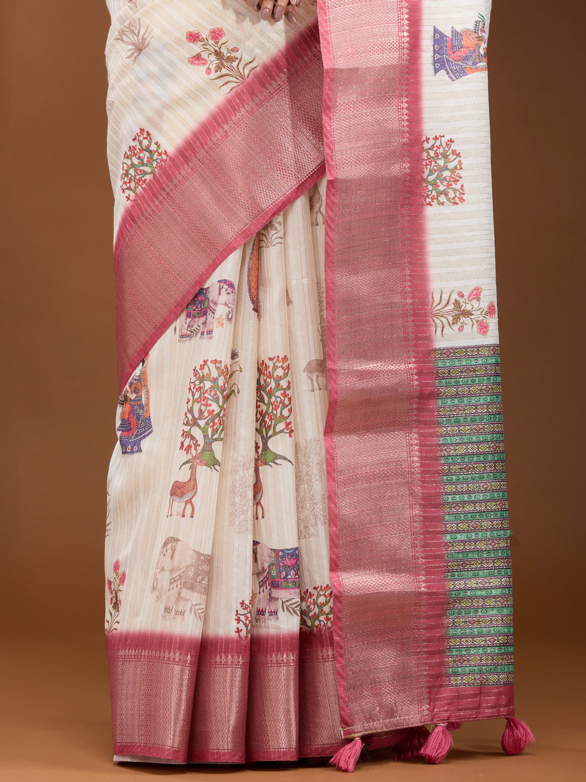 Folktale - Cream &amp; Red