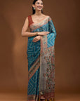 Gargi - Blue & Rust