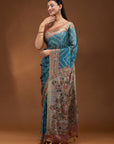Gargi - Blue & Rust