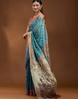 Gargi - Blue & Rust
