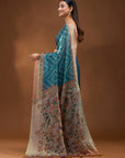 Gargi - Blue & Rust