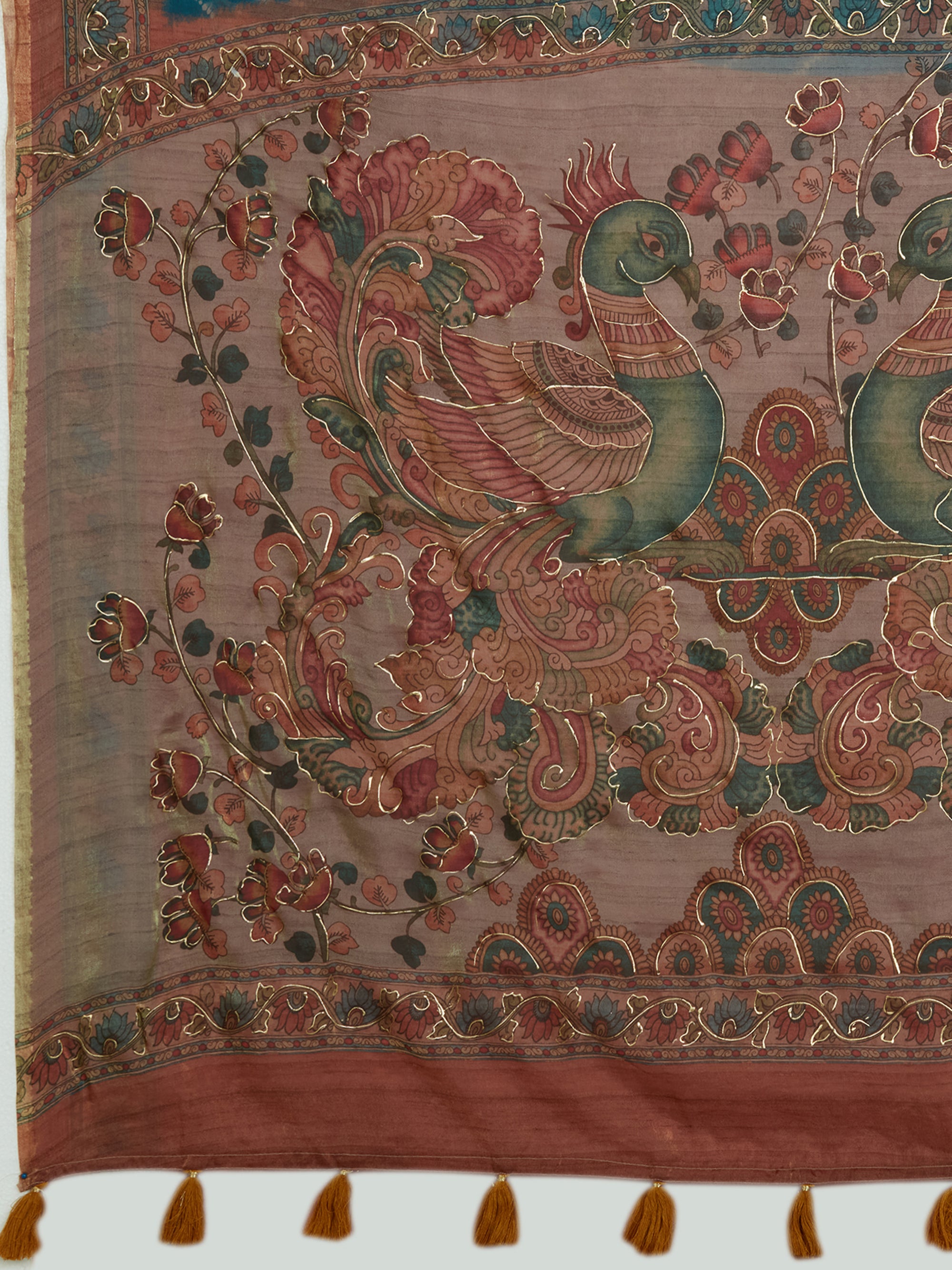 Gargi - Blue &amp; Rust