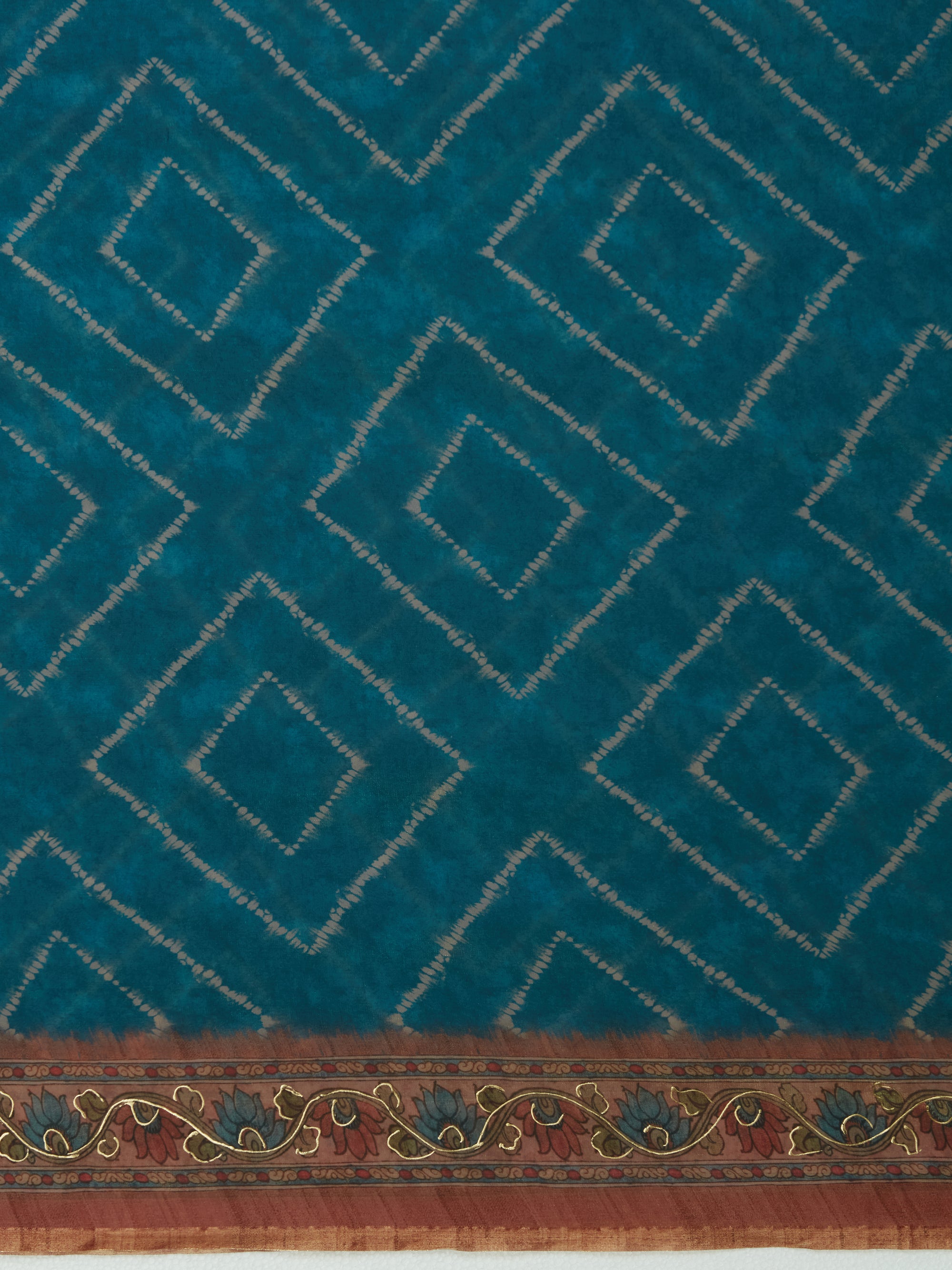 Gargi - Blue &amp; Rust