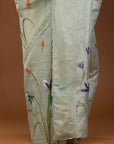 Glistening Blooms - Mint Green