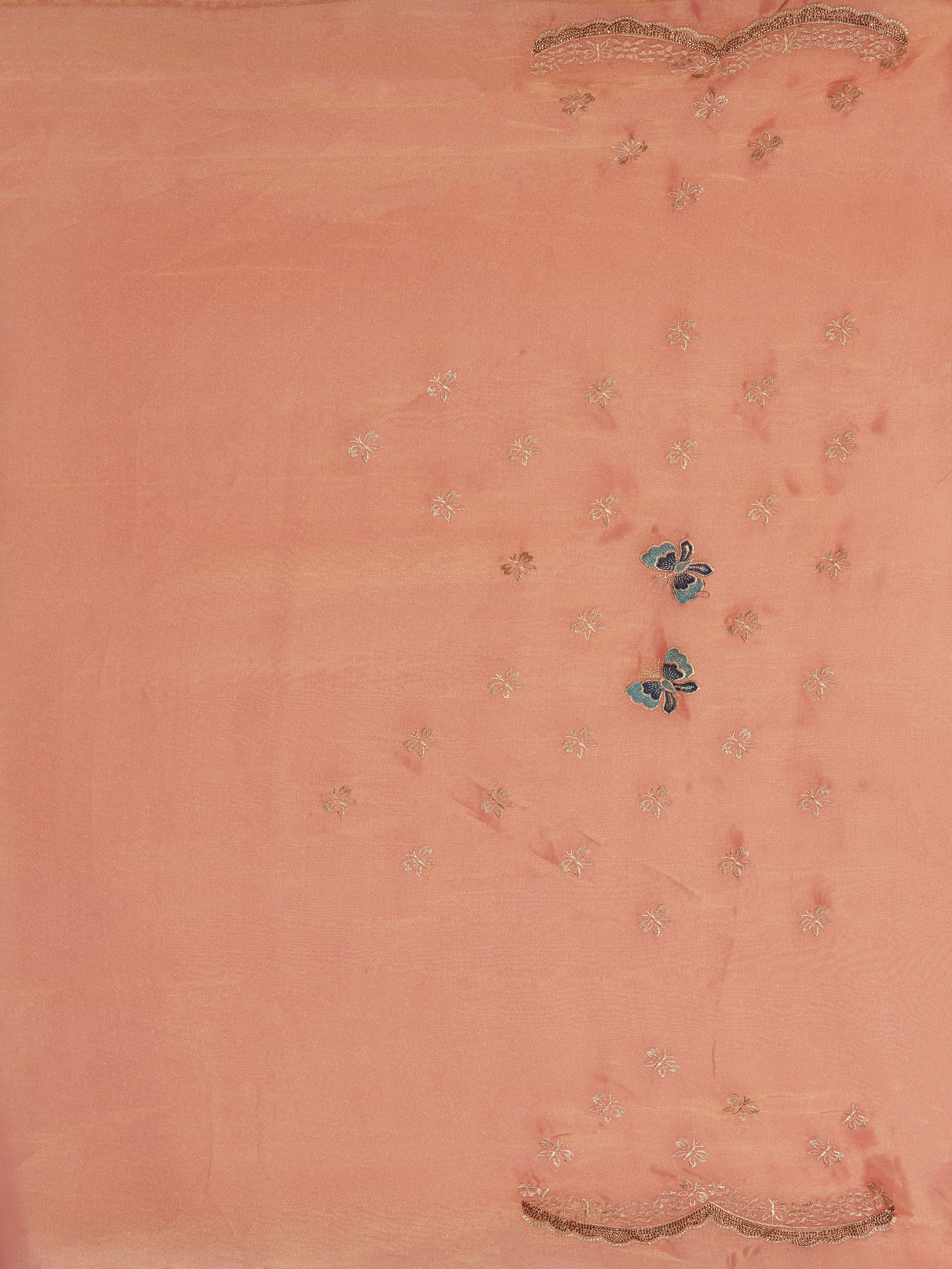 Whimsical Butterflies - Pink Gold