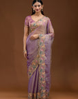 Whimsical Butterflies - Violet Gold
