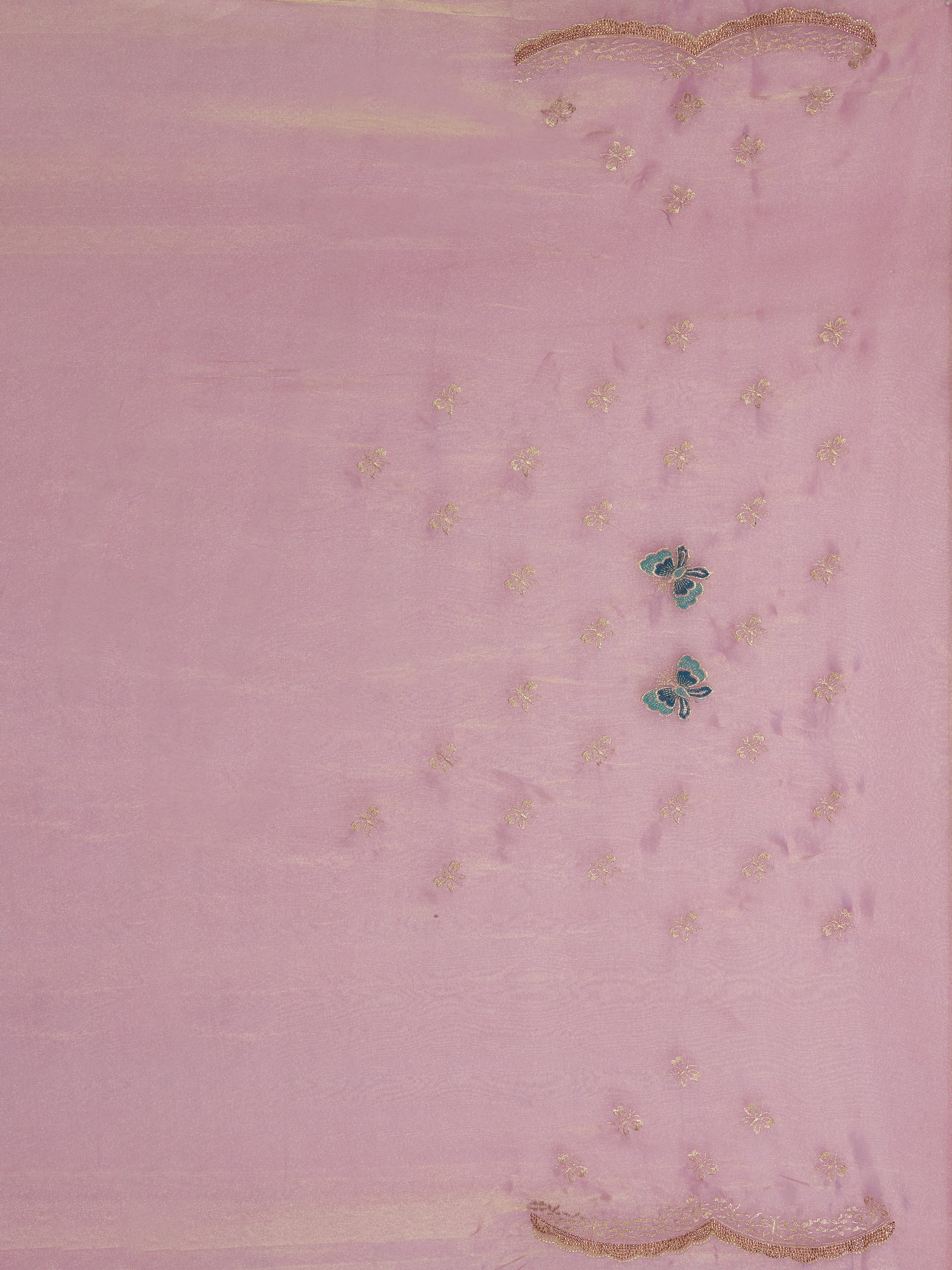 Whimsical Butterflies - Violet Gold