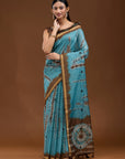 Pleasant Hues - Blue Brown