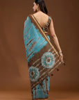 Pleasant Hues - Blue Brown