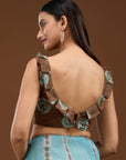 Pleasant Hues - Blue Brown