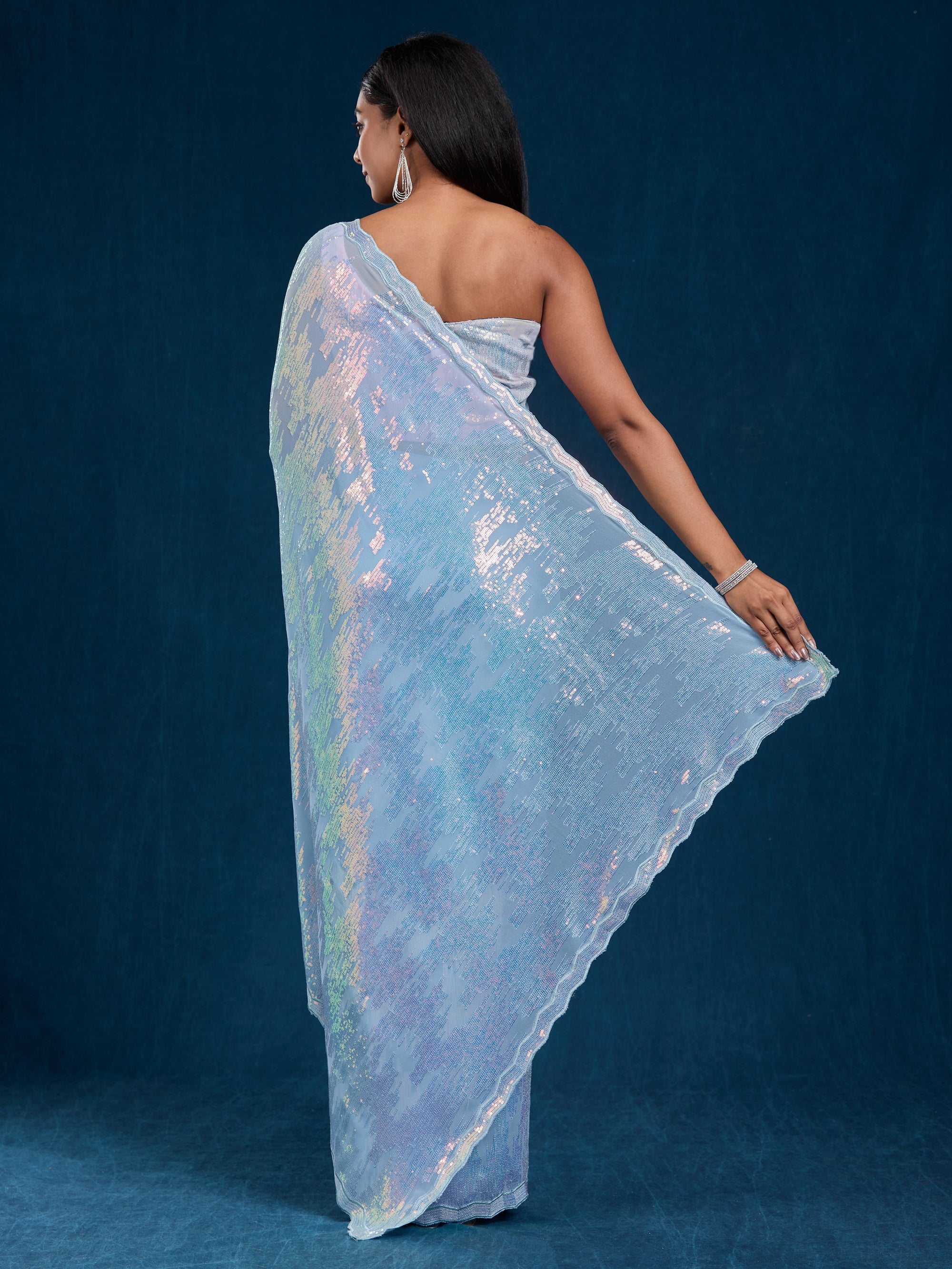 Buy Sparkling Water Sky Blue Saree Navera Sarees buy-sparkling-water-sky-blue-saree-navera-sarees