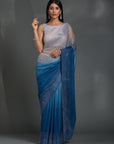Shooting Stars - Blue Grey Ombre