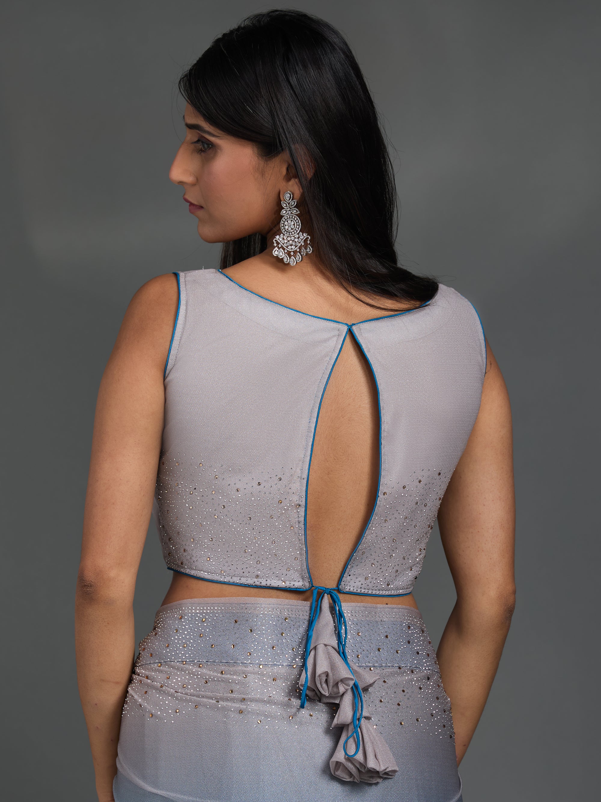 Shooting Stars - Blue Grey Ombre