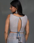 Shooting Stars - Blue Grey Ombre
