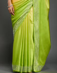 Starry Brilliance - Green Yellow Ombre