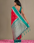 Paisley Tales - Red & Teal