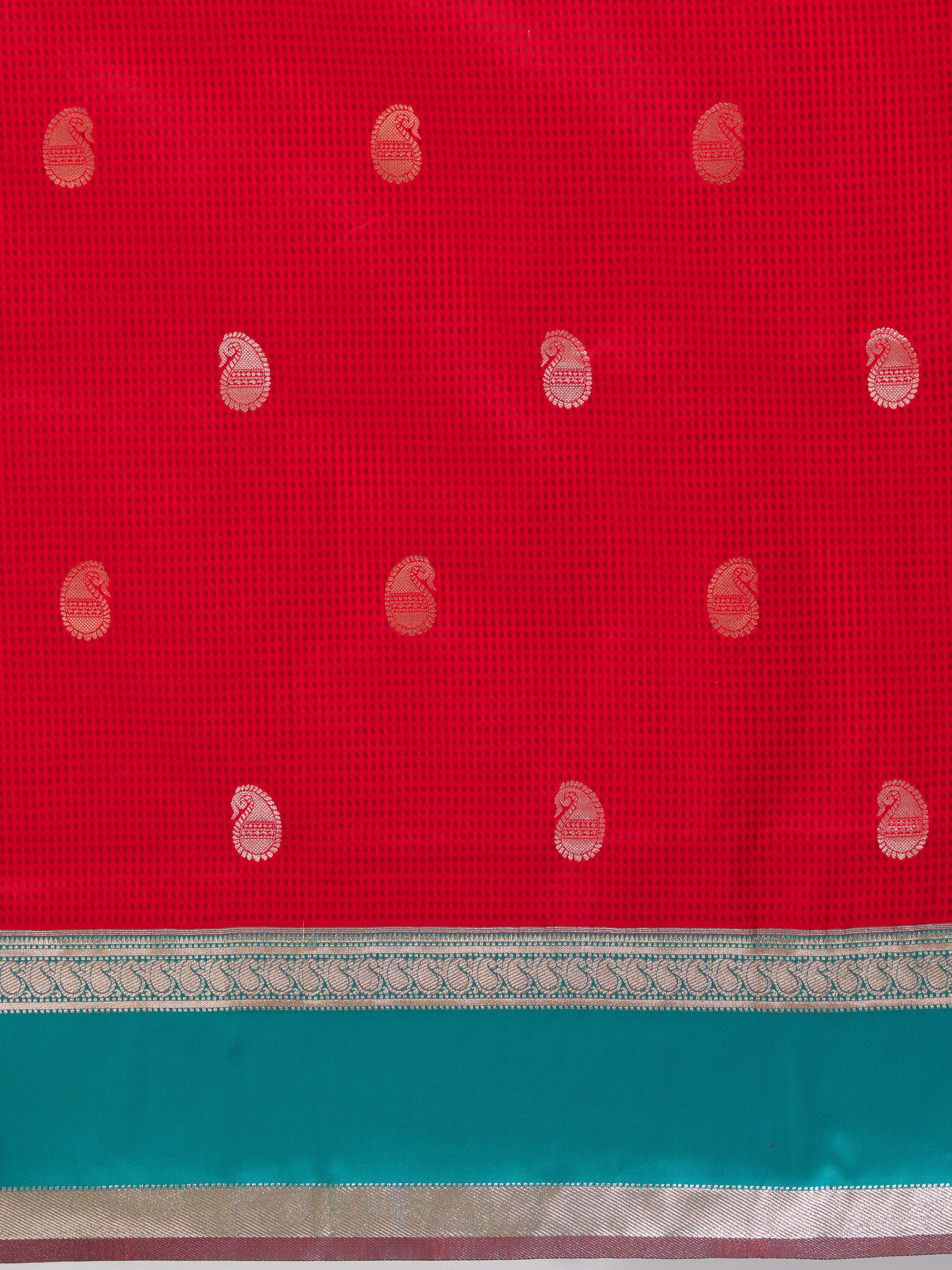 Paisley Tales - Red &amp; Teal