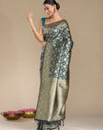 Upavana - Peacock Blue