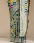Ananya - Peacock Blue
