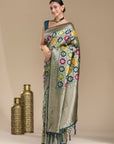 Ananya - Peacock Blue
