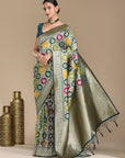 Ananya - Peacock Blue