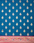 Lavanya - Blue & Red