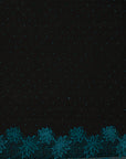 Moonlit Garden - Black & Blue