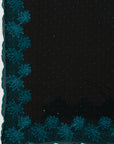 Moonlit Garden - Black & Blue