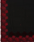 Moonlit Garden - Black & Red