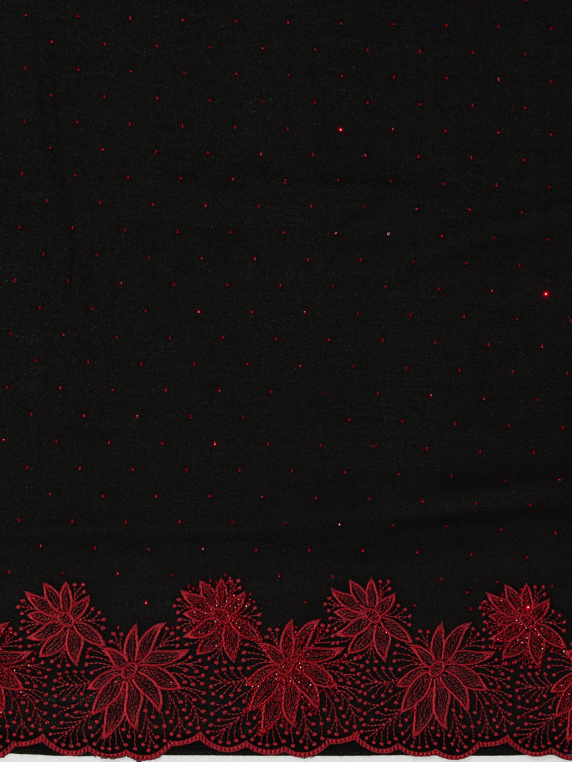 Moonlit Garden - Black &amp; Red