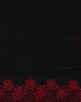 Moonlit Garden - Black & Red